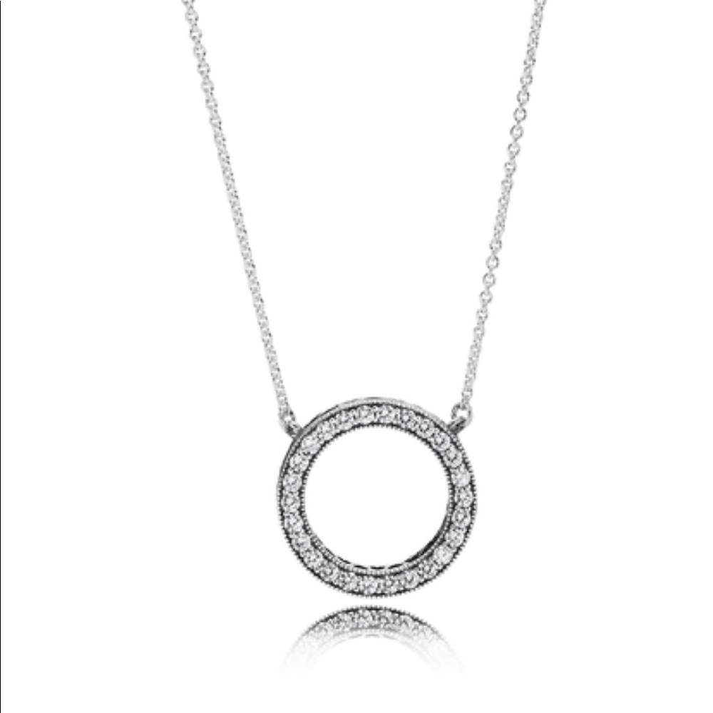 Hearts of pandora necklace